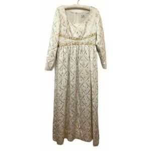 Vintage Harmay by St Amour Heavy Embroidered Dress